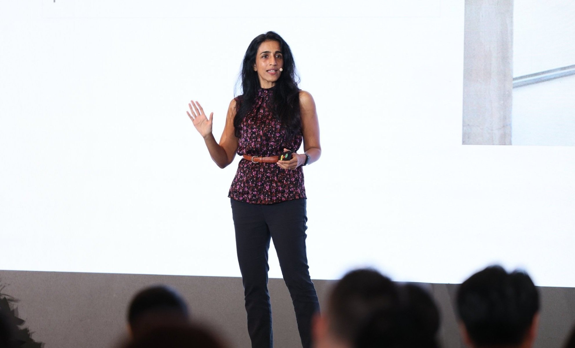 Dr. Ayesha Khanna at WCOA